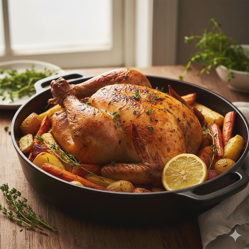 Lemon & Herb Roasted Chicken